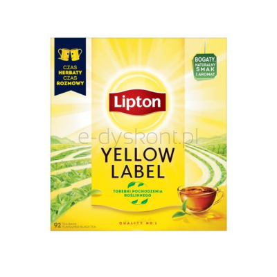 Lipton Herbata Yellow Label 92tb