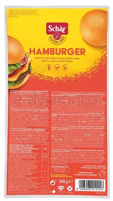 Hamburger- Bułki Do Hamburgerów Bezgl. 300 G