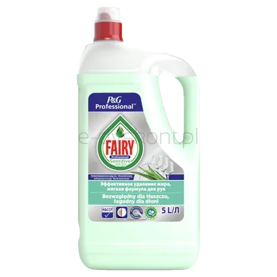 Fairy Płyn Do Mycia Naczyń Professional Sensitive 5L