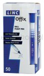 LINC Długopis Offix, śr. kulki 1mm, gr. linii 0,33mm niebieski - 2