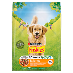 Friskies Karma Dla Psa Balance Z Kurczakiem I Warzywami 3Kg