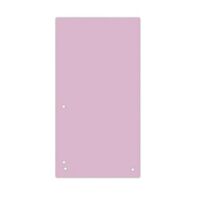 Donau Przekładki Karton 1/3 A4, 235x105mm, 100szt., jasnoróżowe [BIURO]