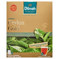 Dilmah Herbata Ceylon Gold, 100 torebek