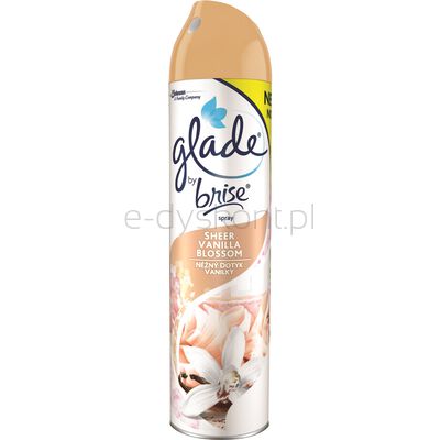 Glade Odświeżacz Aerozol Satynowy Kwiat Wanilii 300Ml