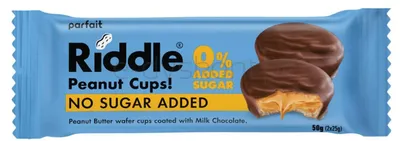 Ciasteczka Z Masłem Orzechowym W Mlecznej Czekoladzie Bez Dodatku Cukru 50 G