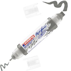 Edding Marker Akrylowy 3D E-5400 podwójny, 2-3 mm, 5-10 mm, antracyt