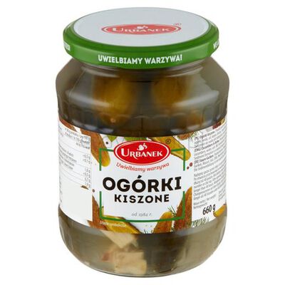 Ogórki Urbanek Kiszone 660 G /440 G