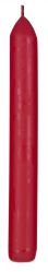 Donau HOME Świeca stołowa Spiced Christmas, 20x170mm, 4 szt., wanilia, czerwony
