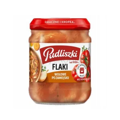 Pudliszki Flaki wołowe po zamojsku 450g