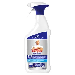 Mr Proper Uniwersalny Płyn  3W1, Profesjonalny, Do Wszystkich Powierzchni, Z Funkcją Dezynfekcji, 750Ml