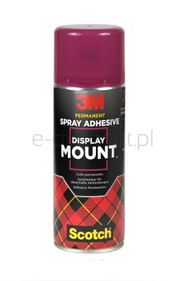 Klej W Sprayu 3M Displaymount, Permanentny, 400 Ml