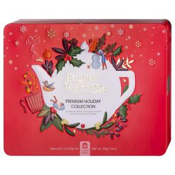English Tea Shop Zestaw ekologicznych herbat  w puszce 36 saszetek w 6 różnych smakach RED BIO