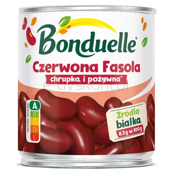 Bonduelle Czerwona fasola chrupka i pożywna 160g