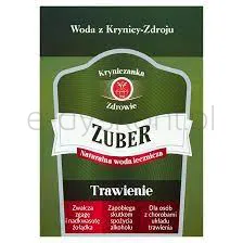 Zuber Woda Lecznicza 3L Karton