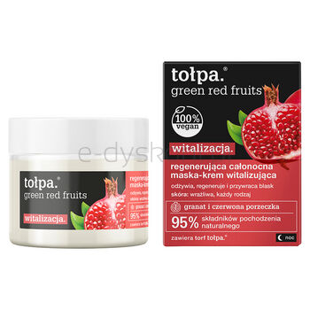 Tołpa Green regenerująca całonocna maska - krem witalizująca 50 ml