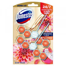 Domestos Kostka Toaletowa Aroma Lux Dahlia Flower Dragonfruit 2X55G