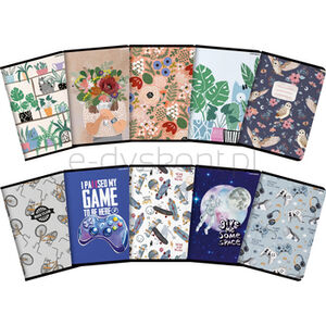 Top 2000 Zeszyt Megamix A5 32k linia z marginesem