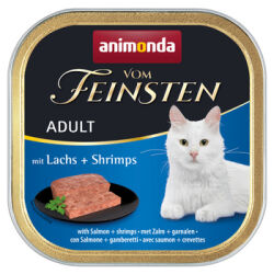 Animonda Vom Feinsten Adult &quotdorosły kot&quot Łosoś i krewetki 100g