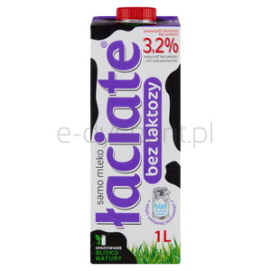 Łaciate Mleko UHT 3,2% Bez Laktozy 1L