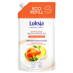 Luksja Kremowe Mydło W Płynie brzoskwinia, zapas 900ml