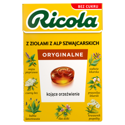 Ricola Oryginalne Ziołowe 27,5G
