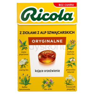 Ricola Oryginalne Ziołowe 27,5G