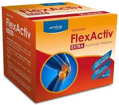 Activlab Flexvital Extra Smak Porzeczka-Żurawina (Display 330 G (30 Saszetek X 11 G)) Suplement Diety.
