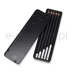 Zestaw ołówków MOLESKINE 5 szt. Różnej twardości w metalowym pudełku - 2