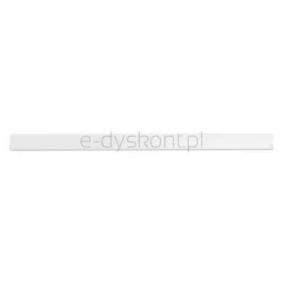 Listwa Zaciskająca Donau, Pvc, A4, 10Mm, Do 100 Kartek, Biała