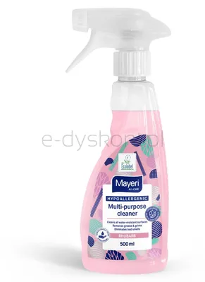 Spray do czyszczenia powierzchni uniwersalny rabarbarowy hipoalergiczny 500 ml
