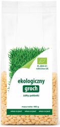 Ekologiko Groch żółty BIO 400 g