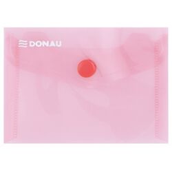 Donau Teczka kopertowa zatrzask, PP, A7, 180mikr., czerwona