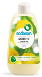 Sodasan Płyn do zmywania naczyń cytryna-limonka BIO 500 ml