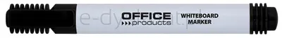 Office Products Marker do tablic okrągły, 1-3mm (linia), czarny 