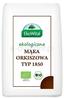 Mąka Orkiszowa Typ 1850  Bio 1 Kg