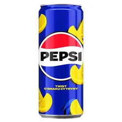 Pepsi Napój gazowany Twist o smaku cytrynowym 330 ml