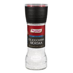 Prymat Sól morska jodowana młynek, 110g