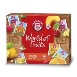 Teekanne Herbata World of Fruits, zestaw, 30 kopert