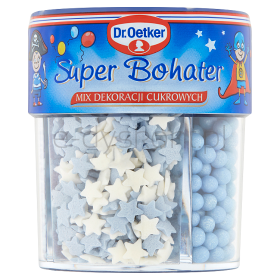 Dr.Oetker Mix Dekoracji Cukrowych Super Bohater 76G
