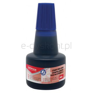 Office Products Tusz do pieczątek 30ml, niebieski [BIURO]