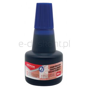 Office Products Tusz do pieczątek 30ml, niebieski