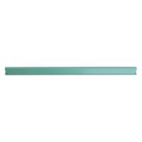Donau Listwa zaciskająca, PVC, A4, 6mm, do 60 kartek, zielona [BIURO]