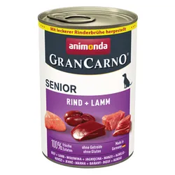 Animonda GranCarno Senior wołowina + jagnięcina 400g