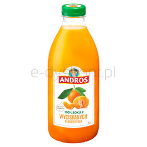 Andros Sok Z Mandarynek Wyciskanych 1L