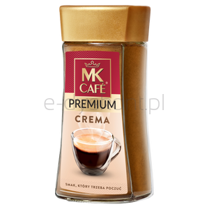 Mk Cafe Kawa Rozpuszczalna Premium Crema 130G