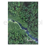 Brulion Office Products, Nature, A4, W Kratkę, 96 Kart., Mix - 5