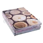 Brulion Office Products, Nature, A4, W Kratkę, 96 Kart., Mix - 6