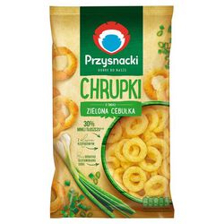 Przysnacki Chrupki o smaku zielona cebulka 140 g