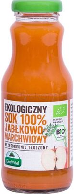 Sok jabłkowo-marchwiowy 100 % BIO 250 ml