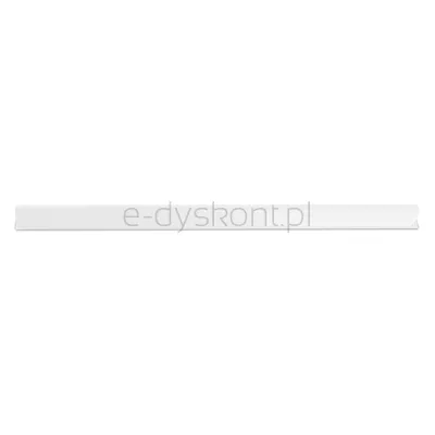 Donau Listwa Zaciskająca, Pvc, A4, 8Mm, Do 80 Kartek, Biała 